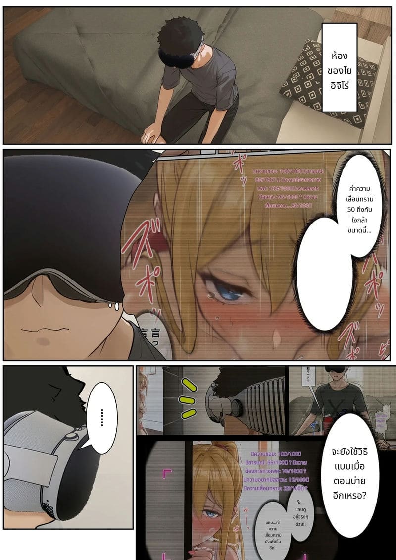 แว่นตาที่มองเห็นค่าความเงี่ยนของน้องสาว